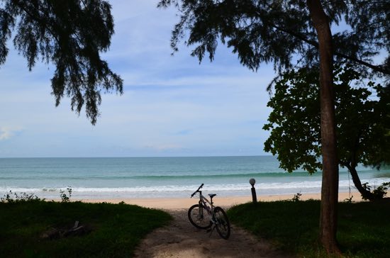 Bike and a beach - what more do you need?
