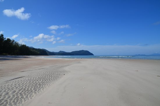 Plenty enough sand for everyone.