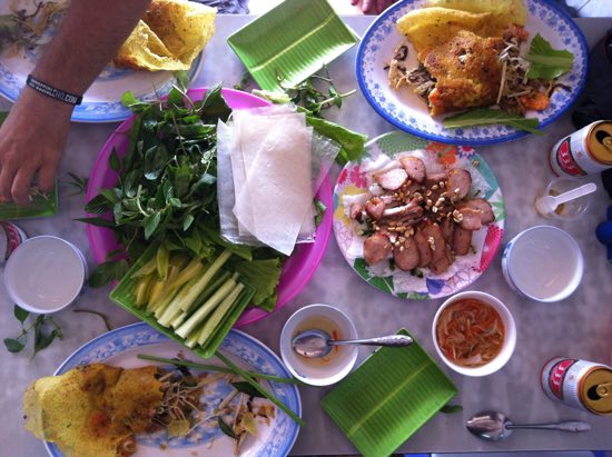 Vietnam: Must eat everything.