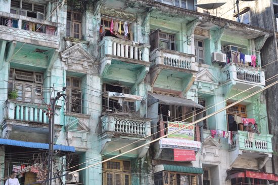 Typical Yangon scenes.