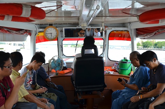 Can't find a seat in the back? Try up here.
