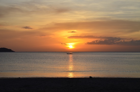 Like sunsets? Stay on Haad Farang.