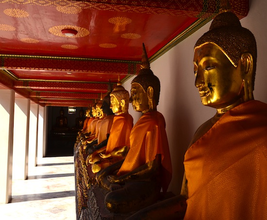 Wat Pho contains over 1,000 Buddha images in all.