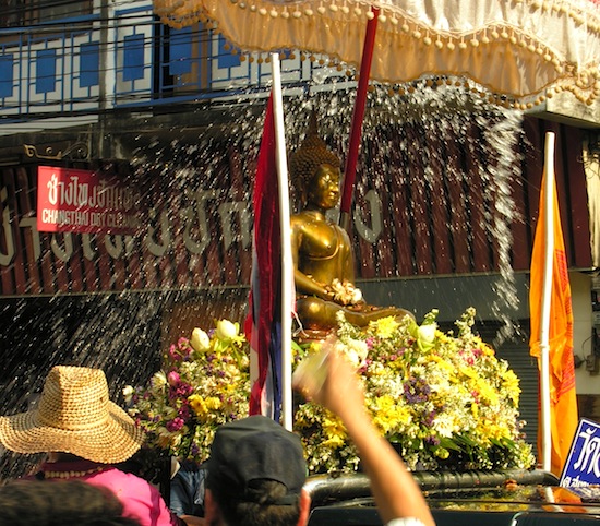 Wash that Buddha.