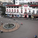 A quiet moment at the junction.