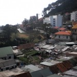A decent view from Gia Le Hotel when it's a clear day.