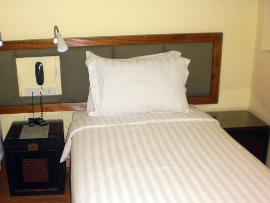 Yes, there are beds.