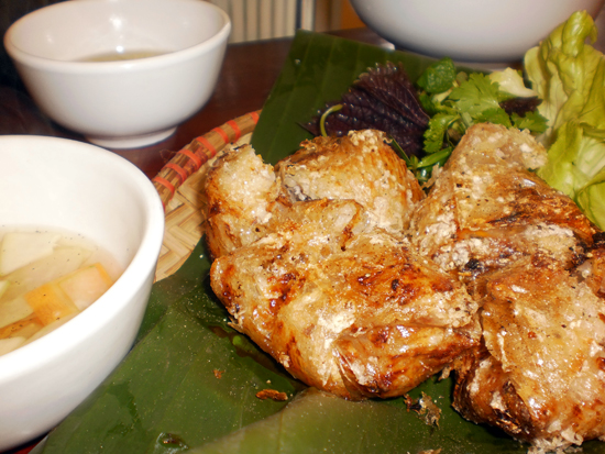 Some of the best crab spring rolls we've tasted.