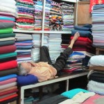 How he slept through the chorus of 'BUY SOMETHING' is beyond doubt a miracle.