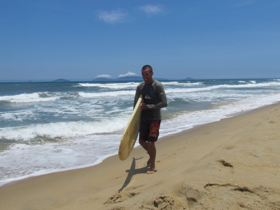 Stop for a little surf and turf at Hoa's Place.