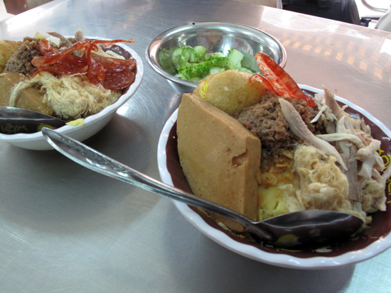 Tasty, but I wouldn't eat a whole one (at the start of a street food tour).