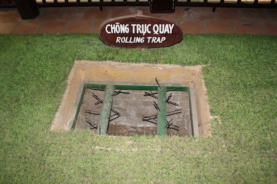 A booby trap!