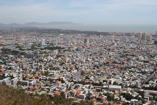 A view from one of the hills.