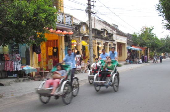 Town to beach transfers.