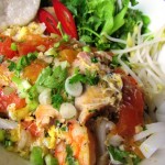 Quang Nam's finest. Mi Quang noodle.