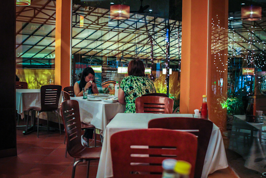 Table for two.