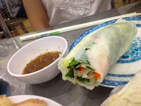A finished roll.