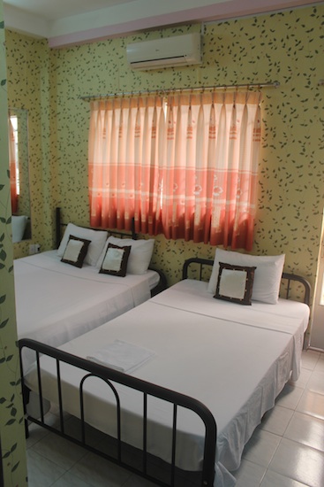 The sheets look clean.