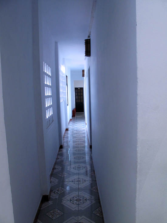 The corridors are squeezed too.