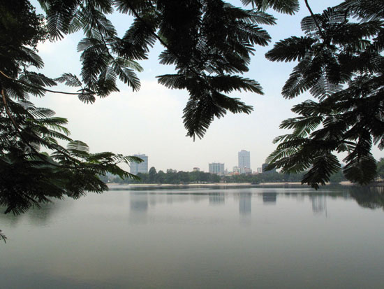 Another of Hanoi's lakes.