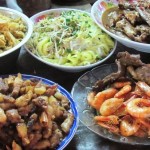 The food court. From market to table in seconds!