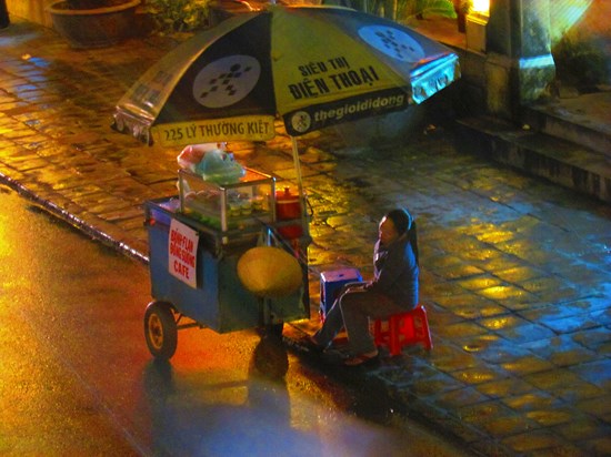 Hoi An's equivalent of a kebab stall if you happen to be returning at dawn.