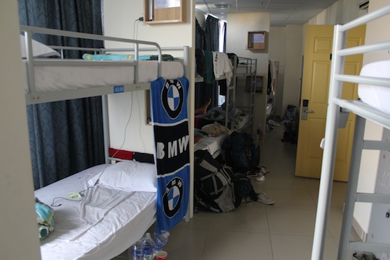 Backpackers are so tidy.