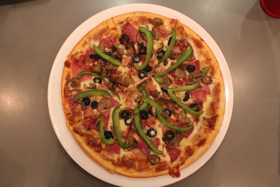 The anchovies kind of sneak up on you.