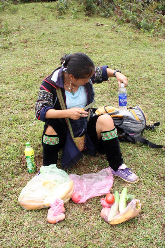 Al fresco dining.