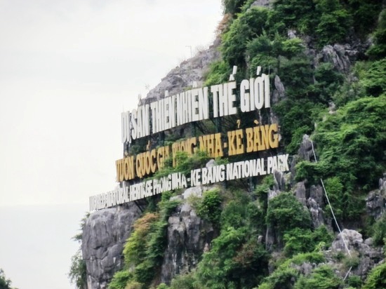 Phong Nha Ke Bang National Park.
