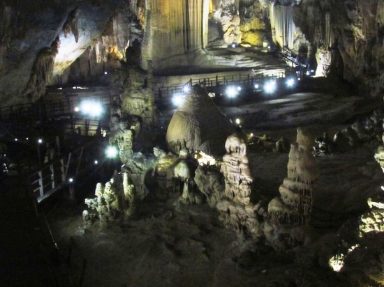 Phong Nha cave.
