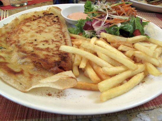 A healthy lunch.