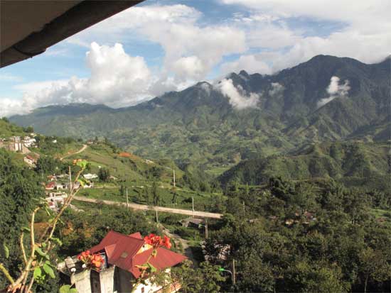 Now that's a balcony view.