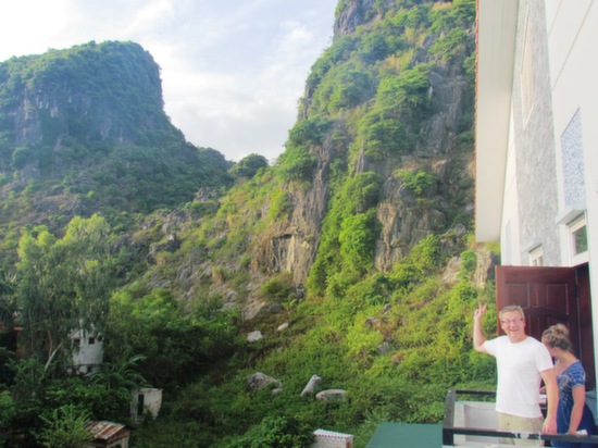 As balcony views go..
