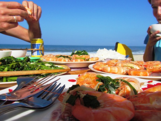If nothing nibbles - there is always Lan's seafood menu.