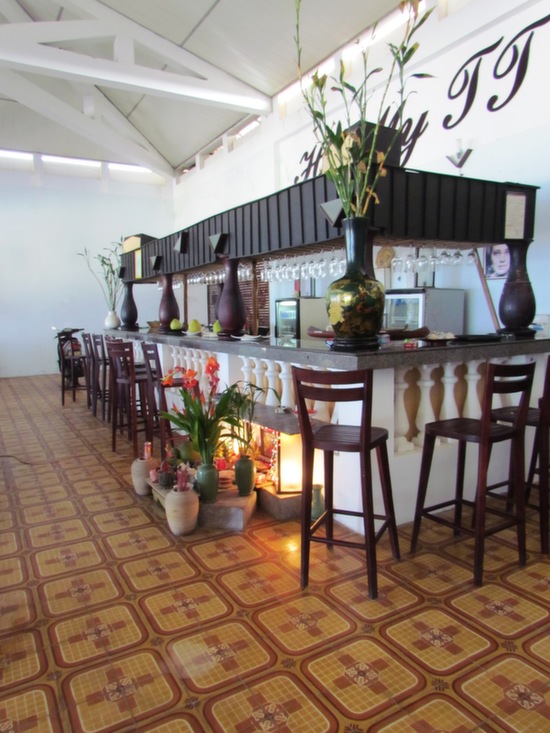 TT's rather swanky bar.