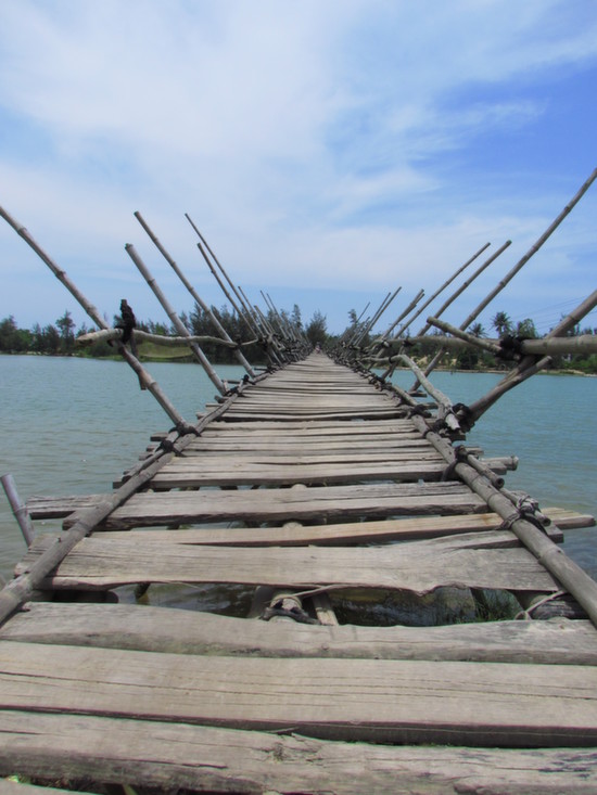A cheeky little monkey bridge.