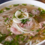 A steaming bowl of goodness.