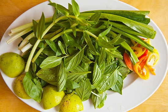 Your typical southern garnish.