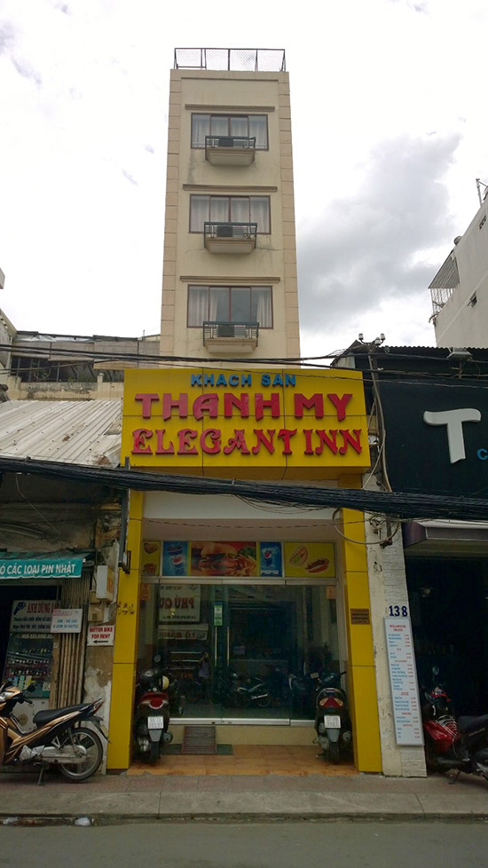 Not much from the outside.
