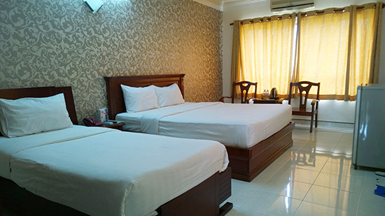 The deluxe room