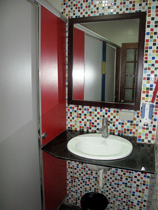 Bathrooms have been bought up to scratch.